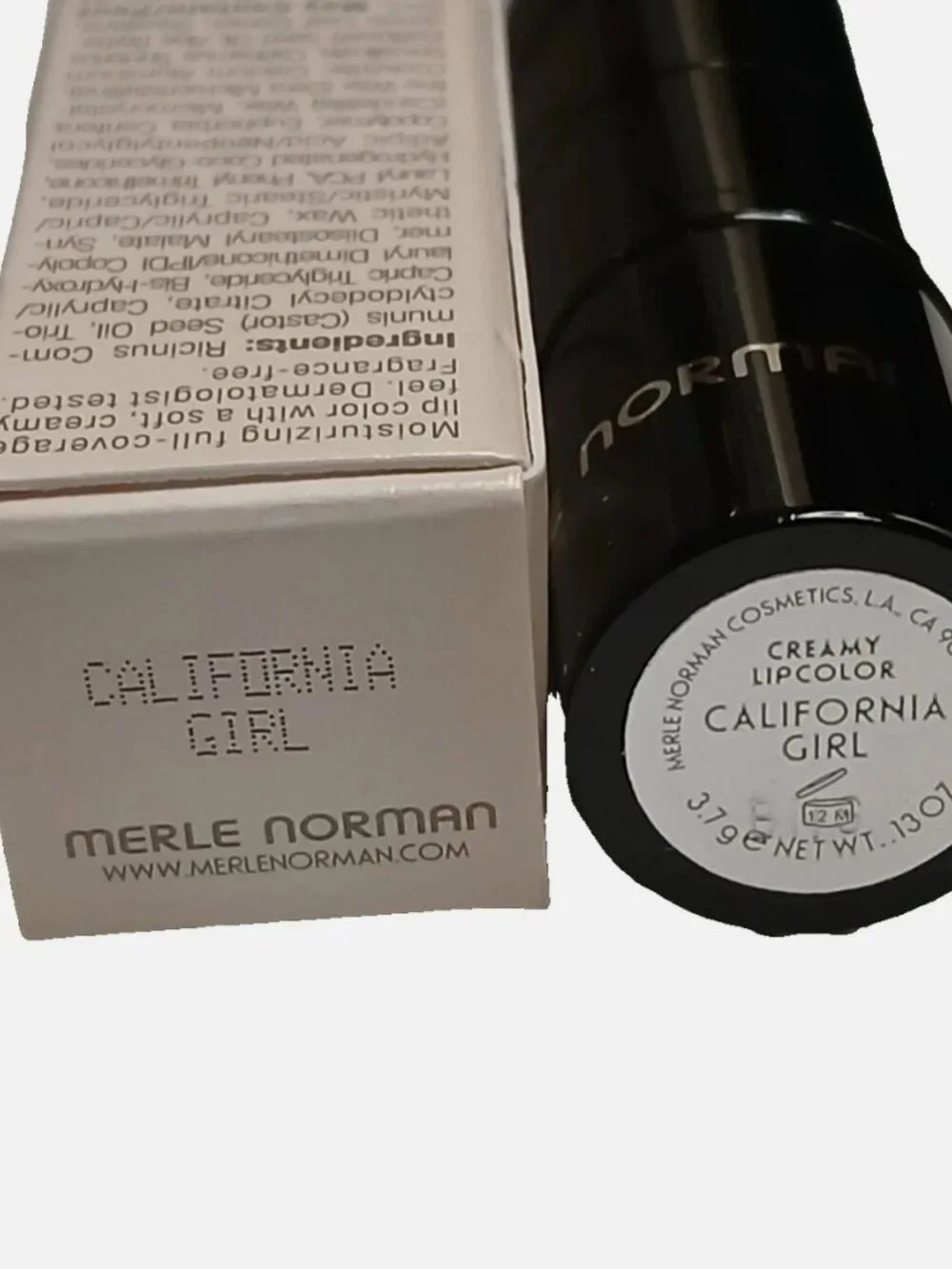 Merle Norman Creamy Lipcolor California Girl Full Size discontinued NEW in Box
